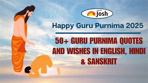 50+ Guru Purnima Quotes and Wishes for Teachers, Students and Kids in ...