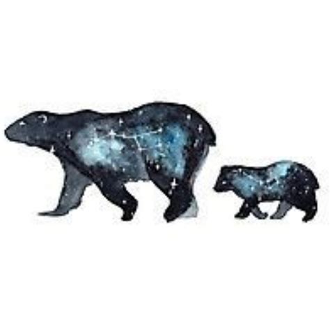 Ursa Major And Ursa Minor Tattoo