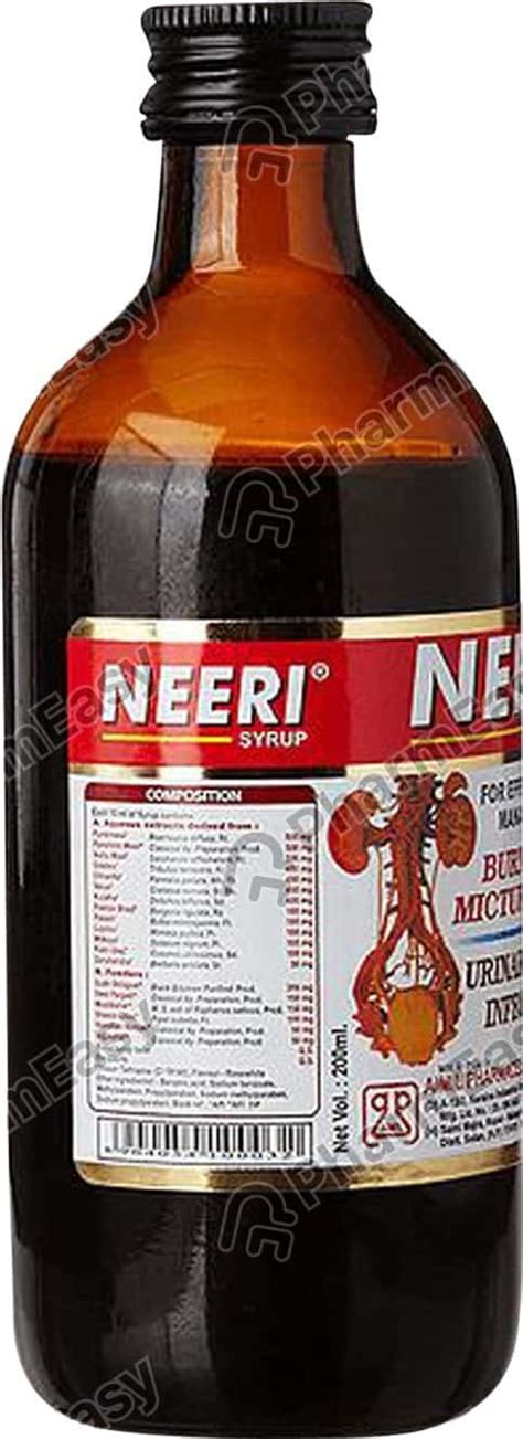 Buy NEERI SYRUP 200ML Online & Get Upto 60% OFF at PharmEasy