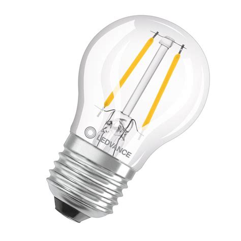 Osram / Ledvance LED Filament Tropfen P klar 300° Performance 1,5-15W ...