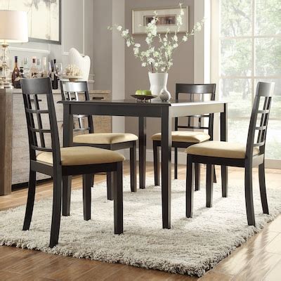 Asian hardwood 4-Person Dining Room Sets at Lowes.com