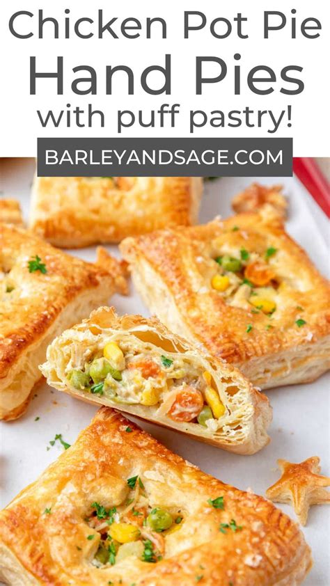Chicken Pot Pie Hand Pies Puff Pastry at Dawn Munford blog