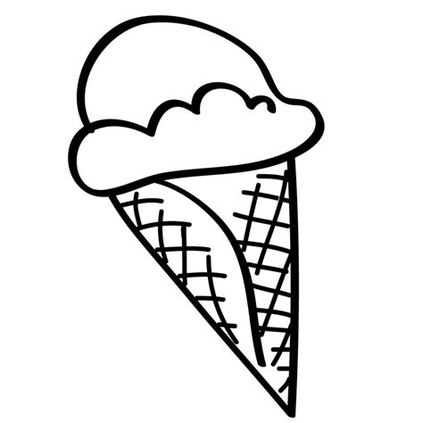 Ice Cream Coloring Pages