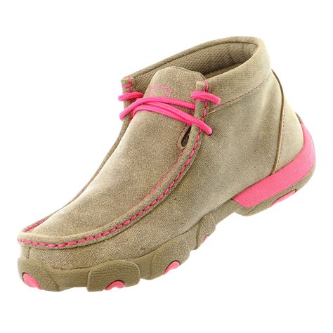 Twisted X Bomber Leather Driving Mocs - Women's - Shoplifestyle