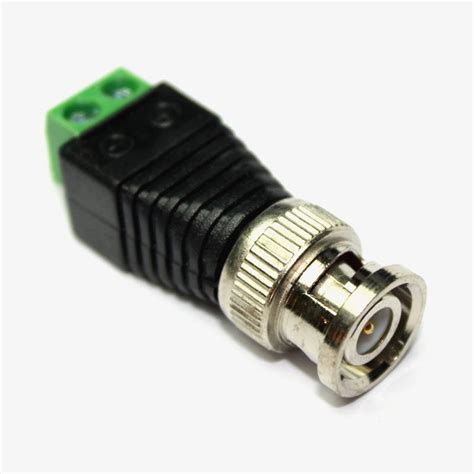 BNC Screw Type Adapter Connector/Plug for CCTV – QuartzComponents