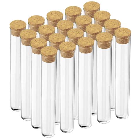 Logo Test Tubes With Corks