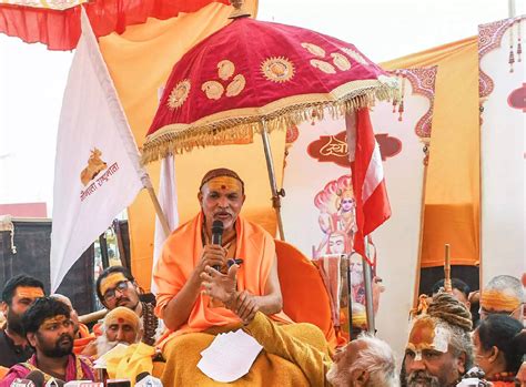 Mela administration issues notice to Swami Avimukteshwaranand, asks him ...