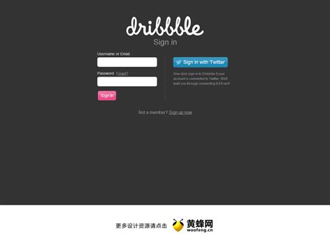 dribbble中国官网优秀网页设计精选