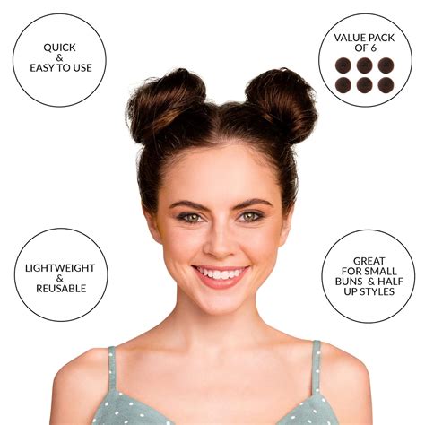 Buy Styla Hair Donut Hair Bun Maker for Kids, Ballet Buns Maker for ...