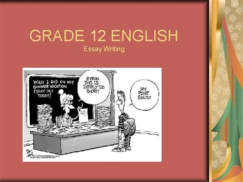 Image result for Grade 12 Descriptive Essay Notes