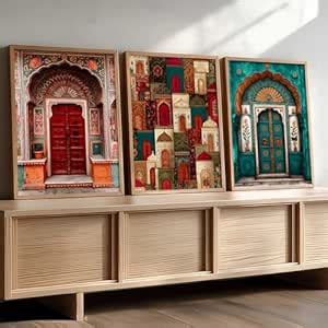 kotart Indian Art Traditional Paintings for Living Room | Framed Wall ...