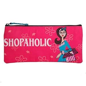 Pinaken Women and Girls Canvas Pencil Pouch (PARIS CAFE) : Amazon.in ...