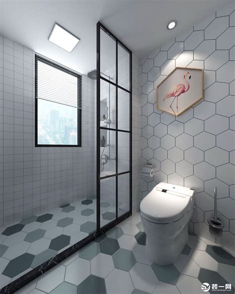 2019最新日本卫生间布局干湿分离卫生间设计效果图-家居美图_装一网装修效果图