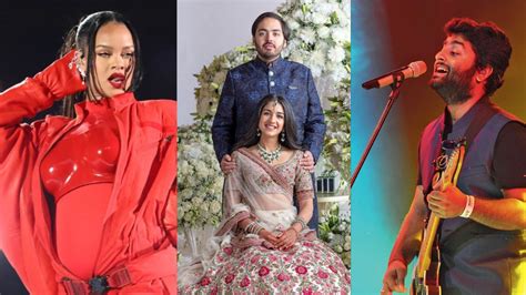 Rihanna To Arijit Singh; Star-Studded Line-Up Of Artists Who Will ...