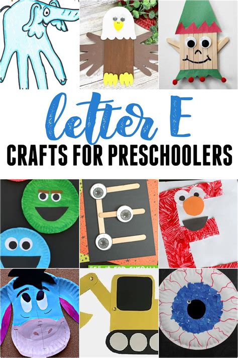 Letter E Crafts for Preschoolers | Letter c crafts, Letter a crafts ...