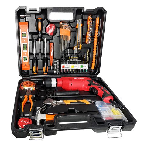 iBELL TD13-100, 650 W Professional Tool Kit (Pack of 115) - 6 Months W ...