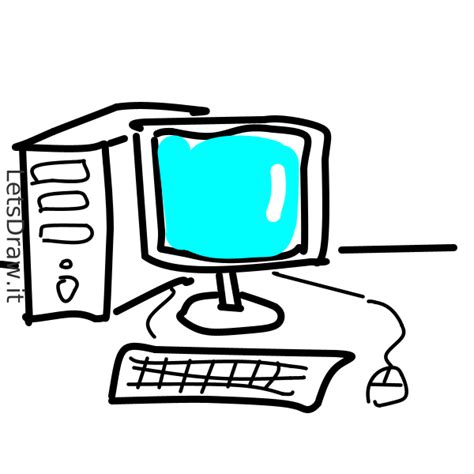 Image of Computer That Has Been Draw 的图像结果