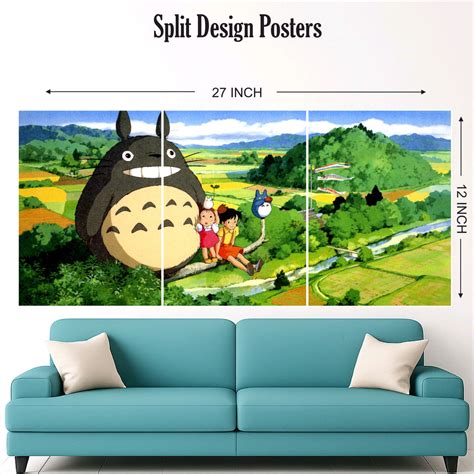 My neighbour totora split design paper poster pack of 3 ( Net price 42 ...