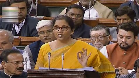 Full text of Budget 2020 speech by Finance Minister Nirmala Sitharaman ...