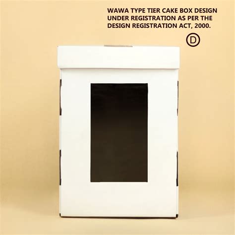 WAWA TYPE TIER CAKE BOX – The Cake Case Company