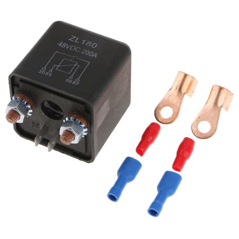 ⚡️Buy Maxbell ZL180 Model 4 Pins DC 48V 200A Split Charge Relay For Car ...