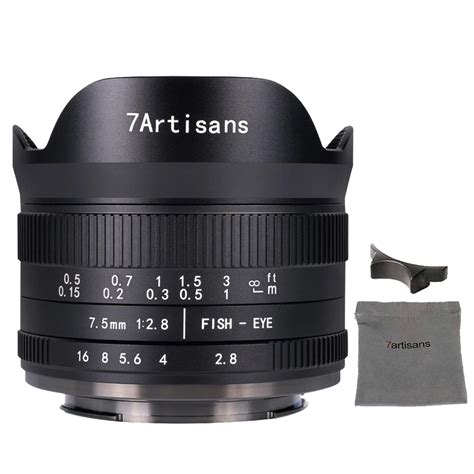 Buy 7artisans 7.5mm f2.8 Manual Fisheye Lens for Panasonic Olympus ...