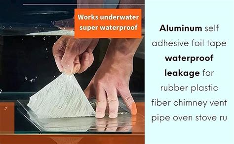 MEELANA Leakage Repair Aluminium Waterproof Tape for Surface Crack ...