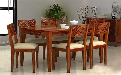 SRB FURNITURE solid sheesham wood dining room sets | wooden dining ...