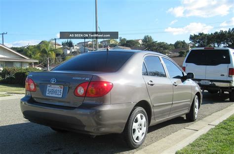 2004 Toyota Corolla Ce Sedan 4 - Door 1. 8l 5 Speed