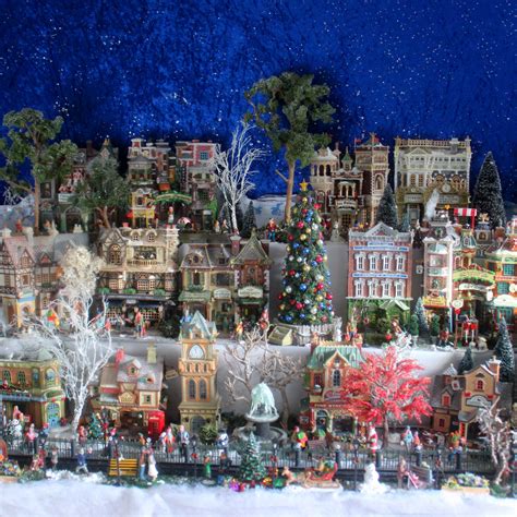 Creative christmas village decoration ideas to add charm to your ...