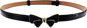 SYGA Women Black Genuine Leather Belt Black - Price in India | Flipkart.com