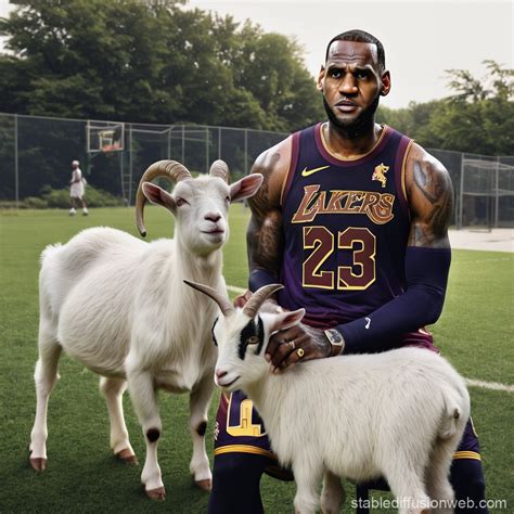 Lebron James Becomes the GOAT | Stable Diffusion Online