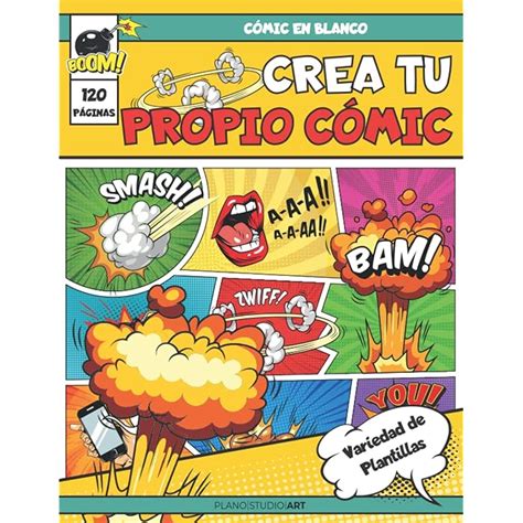 Buy Crea Tu Propio Cómic con Variedad de Plantillas: Un libro de ...