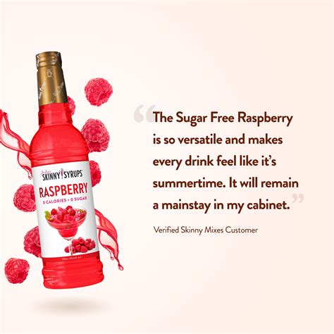 Sugar Free Raspberry Syrup | Skinny Syrups | Skinny Mixes
