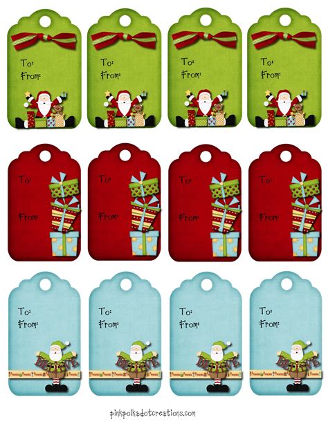Cute Printable Gift Tags