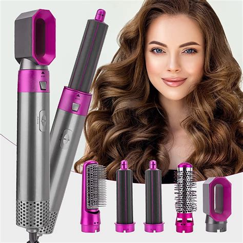 5 in 1 Hair Dryer Brush and Volumizer, Detachable Hair Dryer Styler ...