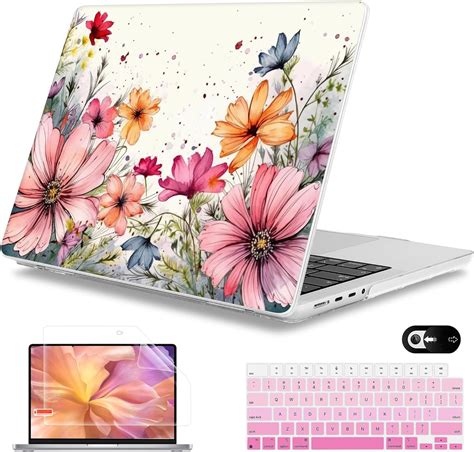 Amazon.com: Mektron Case for M5 MacBook Pro 14 inch 2025 Model A3434 A3112 Fit 2024-2021 Model ...