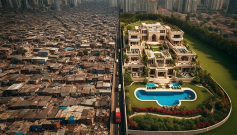 High contrast between rich and poor neighborhoods. : r/ChatGPT