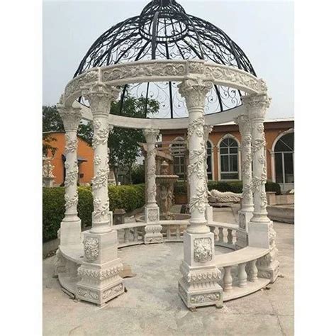 Marble and Stone Gazebo - Marble & Sandstone Gazebo Manufacturer from ...
