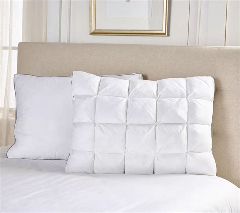 Home Reflections Set of 2 Comfort Cushion Pillows- King - QVC.com