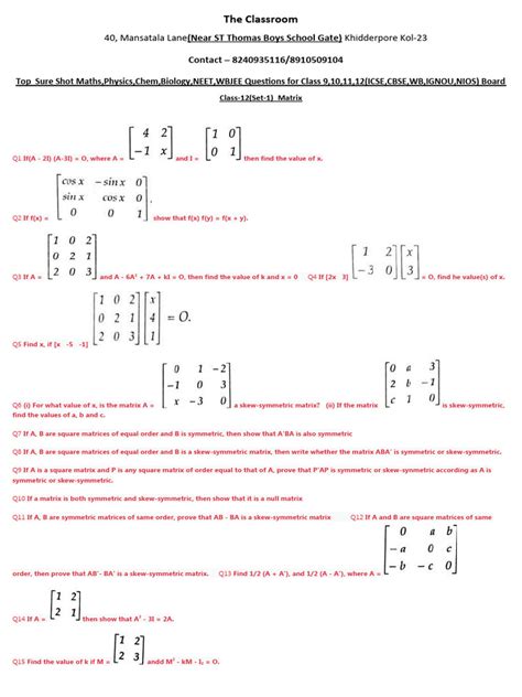 Image result for Algebra Class 12