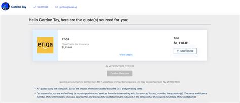 Step-by-step Guide: Getting Instant Quote for Etiqa Private Car Insurance » Surer