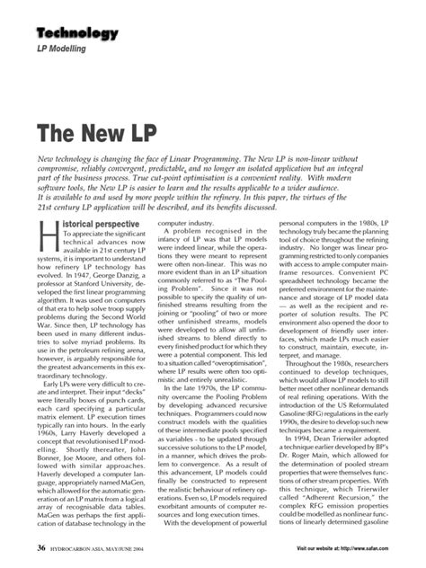 LP Model Plot 的图像结果