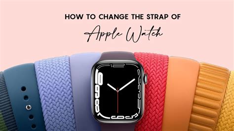 How to Change Apple Watch Strap Safely - Guide – Peeperly