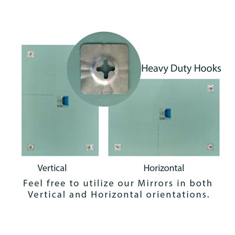 Frameless Rectangular Bathroom Wall Mirror | Sleek & Durable Vanity Mirror