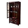 PRIYANKA HOME FURNITURE Solid Sheesham Wooden Book Shelf Cabinet with ...