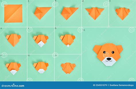 Image result for Origami Bear Tutorial