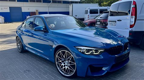 BMW M3 (F80) 3.0 бензиновый 2017 | Laguna Seca Blau на DRIVE2