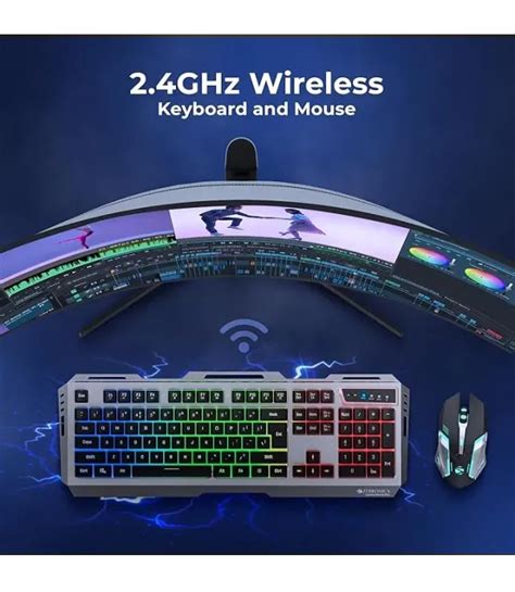 ZEB KEYBOARD AND MOUSE COMBO TRANSFORMER PRO -WHITE