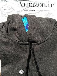 Buy FLEXIMAA Men's Cotton Black Color Full Zipper Regular Sweatshirt ...